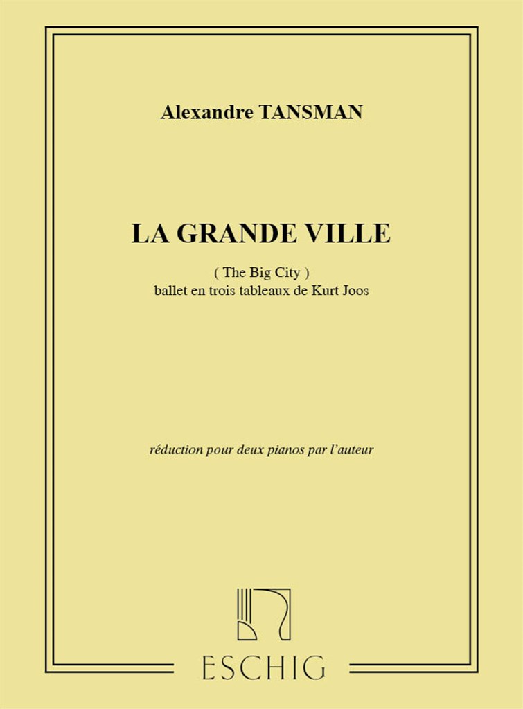 La Grande Ville 2 Pianos